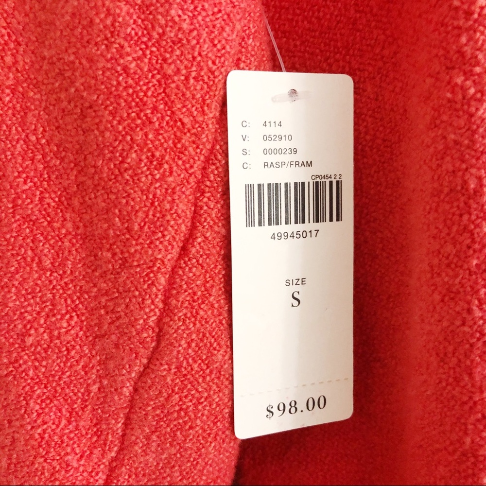 NWT Anthropologie Pink Zurich Hooded Sweater - Picture 8 of 8